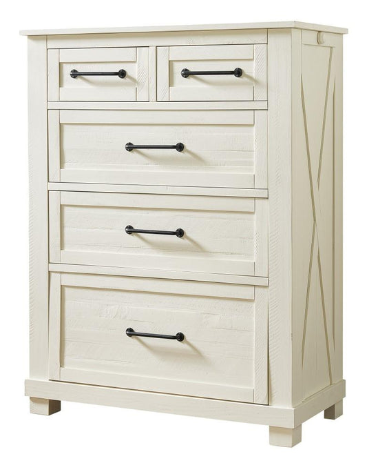 A-America - Sun Valley Chest, White Finish - SUVWT5600 veiw 1