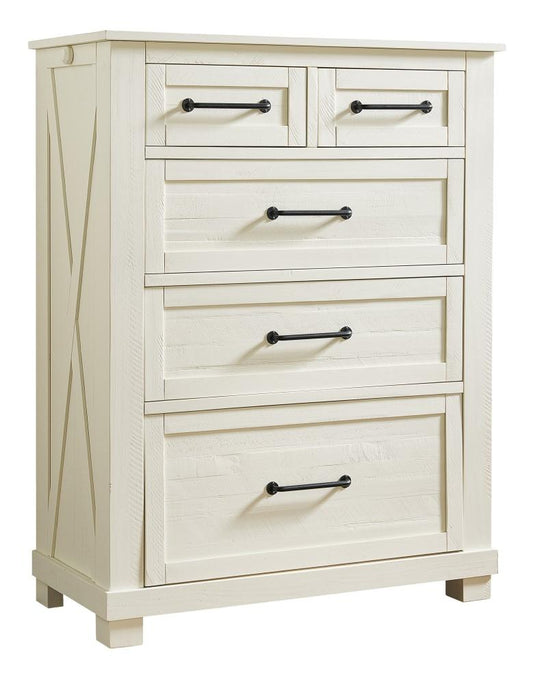 A-America - Sun Valley Chest, White Finish - SUVWT5600 veiw 2