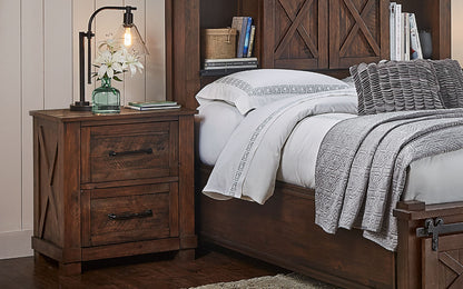 A-America - Sun Valley Nightstand, Rustic Timber Finish - SUVRT5750 view 5