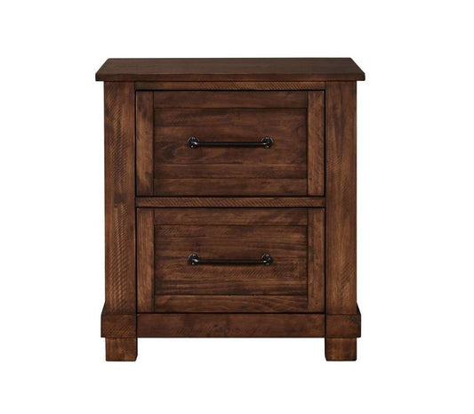 A-America - Sun Valley Nightstand, Rustic Timber Finish - SUVRT5750 veiw 2