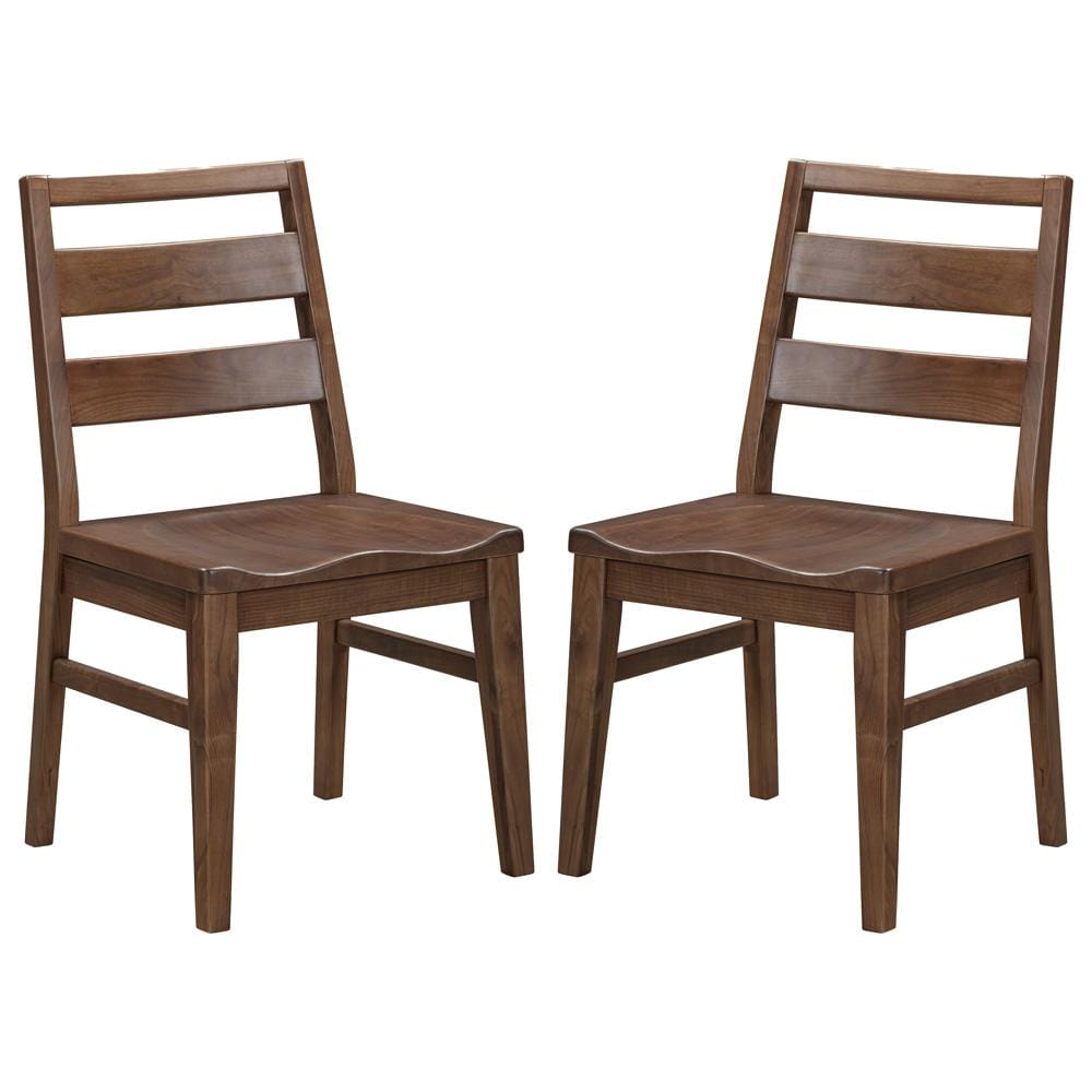 A-America - Voss Ladderback Chair with Wood Seat (2 pack) in Sable - VOSSA2562 veiw 1