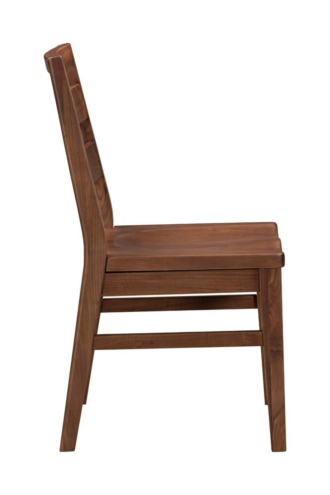 A-America - Voss Ladderback Chair with Wood Seat (2 pack) in Sable - VOSSA2562 veiw 4