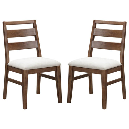 A-America - Voss Ladderback Upholstered Side Chair (2 pack) in Sable - VOSSA2552 view 1