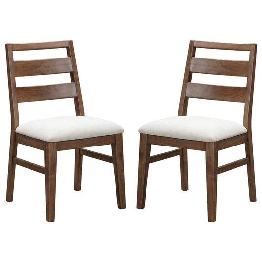 A-America - Voss Ladderback Upholstered Side Chair (2 pack) in Sable - VOSSA2552 view 1