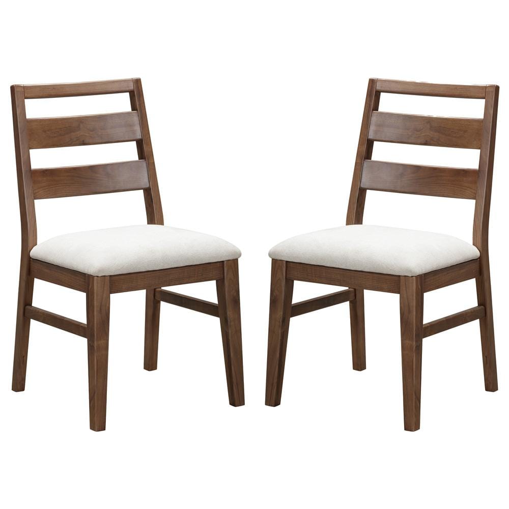 A-America - Voss Ladderback Upholstered Side Chair (2 pack) in Sable - VOSSA2552 veiw 1