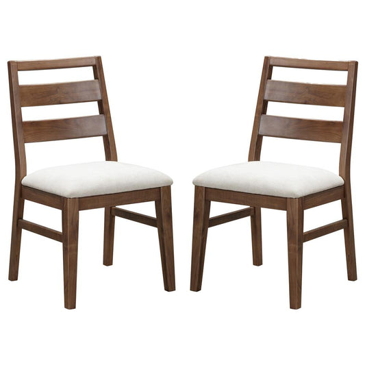 A-America - Voss Ladderback Upholstered Side Chair (2 pack) in Sable - VOSSA2552 veiw 1