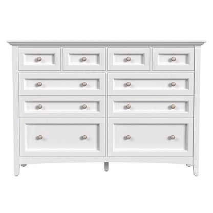 A-America - Westlake 10 Drawer Master Dresser in White - WSLWH5510 view 2