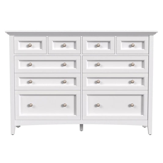 A-America - Westlake 10 Drawer Master Dresser in White - WSLWH5510 view 2