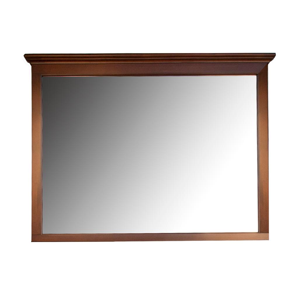 A-America - Westlake 10 Drawer Master Dresser & Mirror, Cherry Brown Finish in Cherry Brown - WSLCB5552 veiw 3