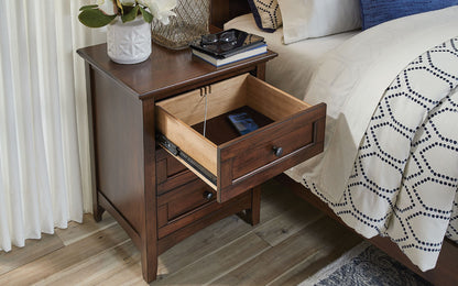 A-America - Westlake 3 Drawer Nightstand in Cherry Brown Finish - WSLCB5750 view 2

