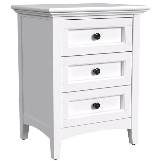 A-America - Westlake 3 Drawer Nightstand in White - WSLWH5750 view 1