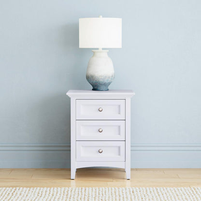 A-America - Westlake 3 Drawer Nightstand in White - WSLWH5750 veiw 5