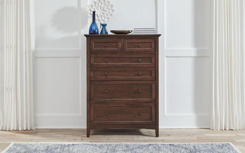 A-America - Westlake 6 Drawer Chest in Cherry Brown Finish - WSLCB5600 view 1