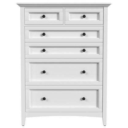 A-America - Westlake 6 Drawer Chest in White - WSLWH5600 view 2