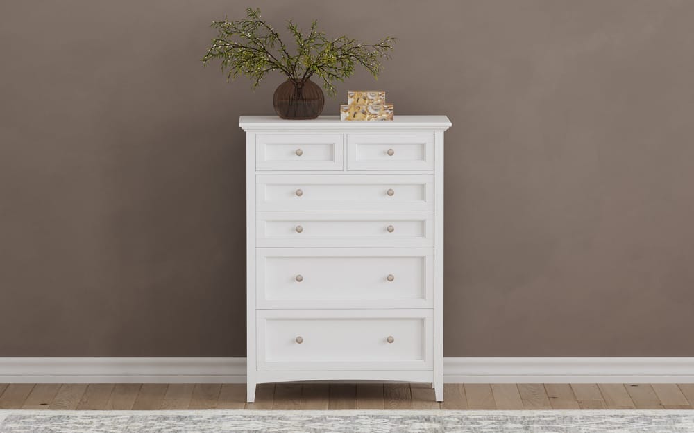 A-America - Westlake 6 Drawer Chest in White - WSLWH5600 view 12