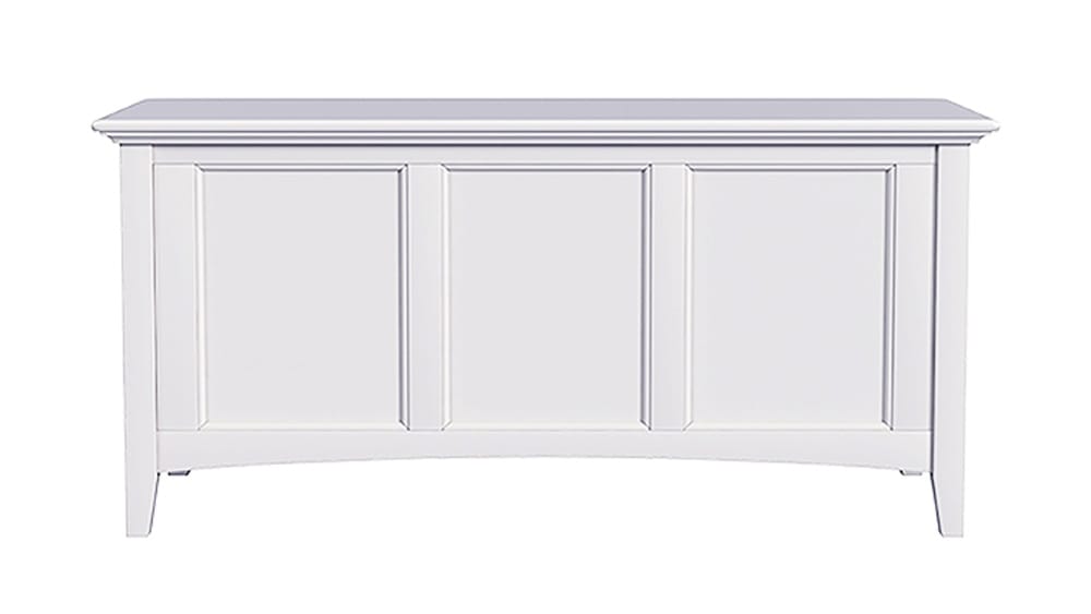 A-America - Westlake Cedar-Lined Blanket Trunk in White - WSLWH5800 view 1