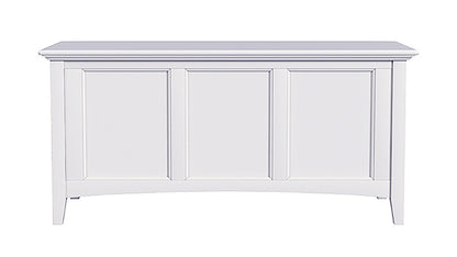 A-America - Westlake Cedar-Lined Blanket Trunk in White - WSLWH5800 veiw 1