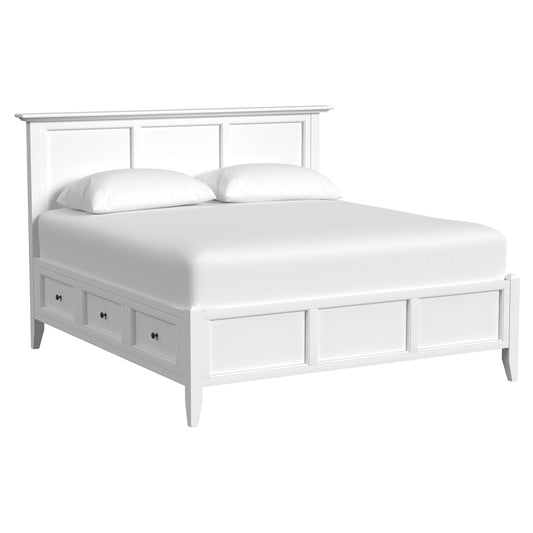 A-America - Westlake King Storage Bed in White - WSLWH5191 veiw 1