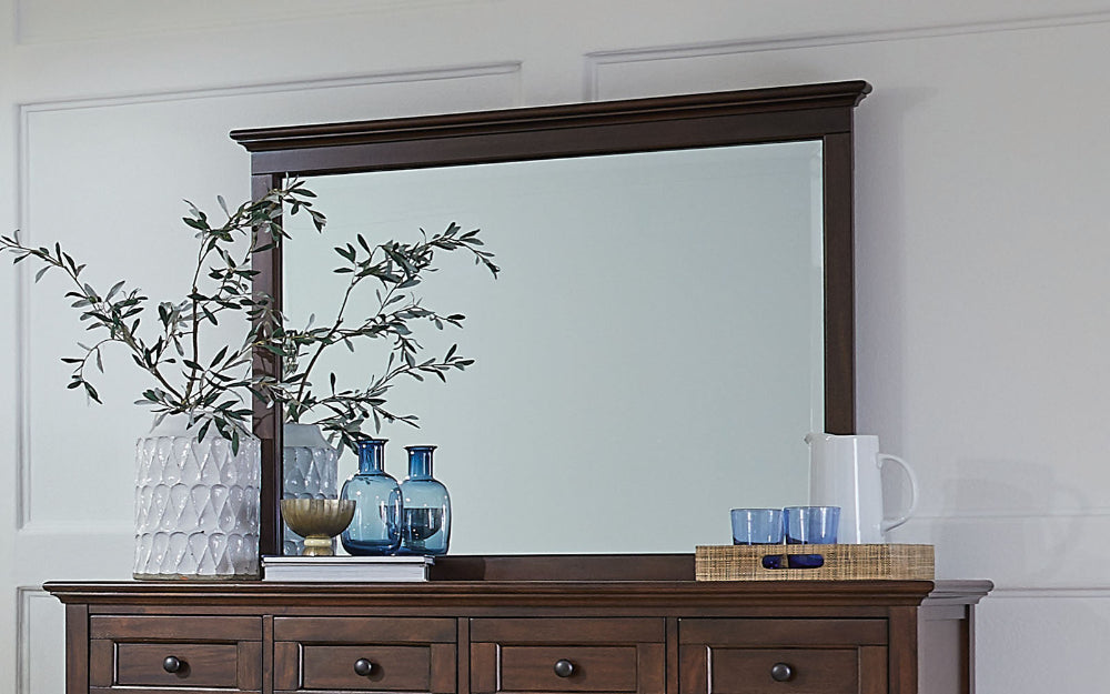 A-America - Westlake Master Mirror in Cherry Brown Finish - WSLCB5560 view 2