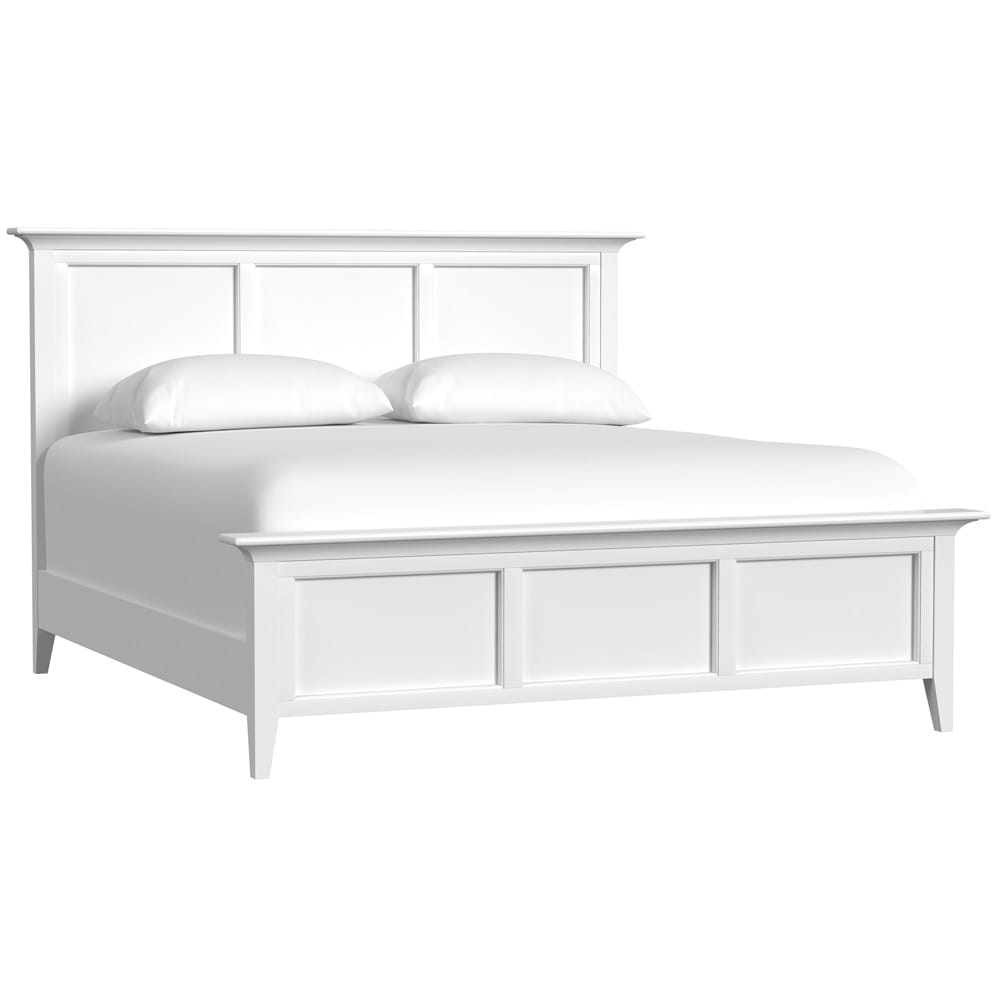 A-America - Westlake Queen Mansion Bed in White - WSLWH5030 view 1
