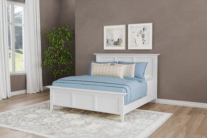 A-America - Westlake Queen Mansion Bed in White - WSLWH5030 view 5