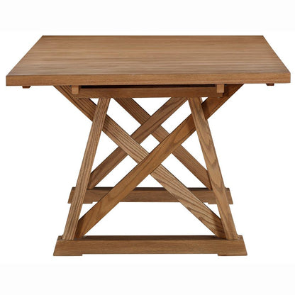 A-America - Weston Trestle Table in Acorn - WETAC6300 veiw 3