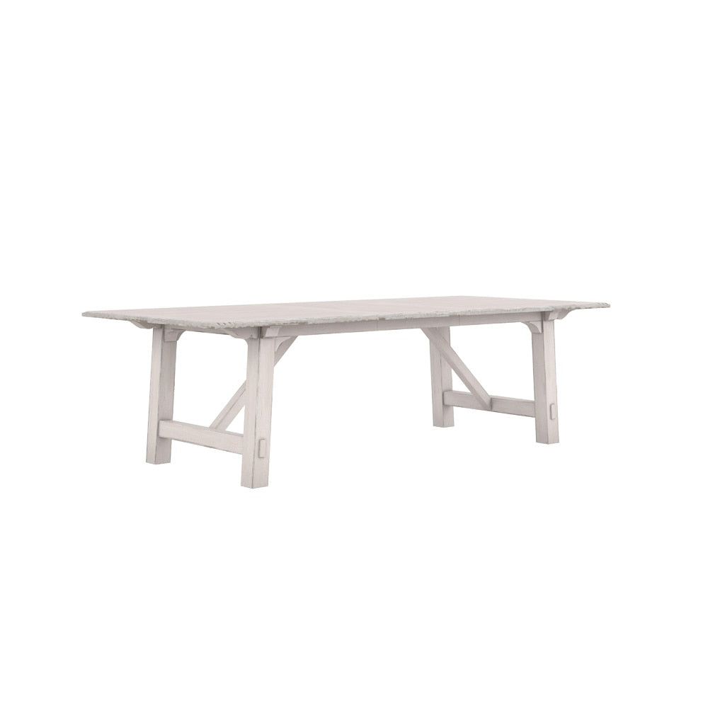 A.R.T. Furniture - Alcove Trestle Dining Table in White - 321238-2817 view 1