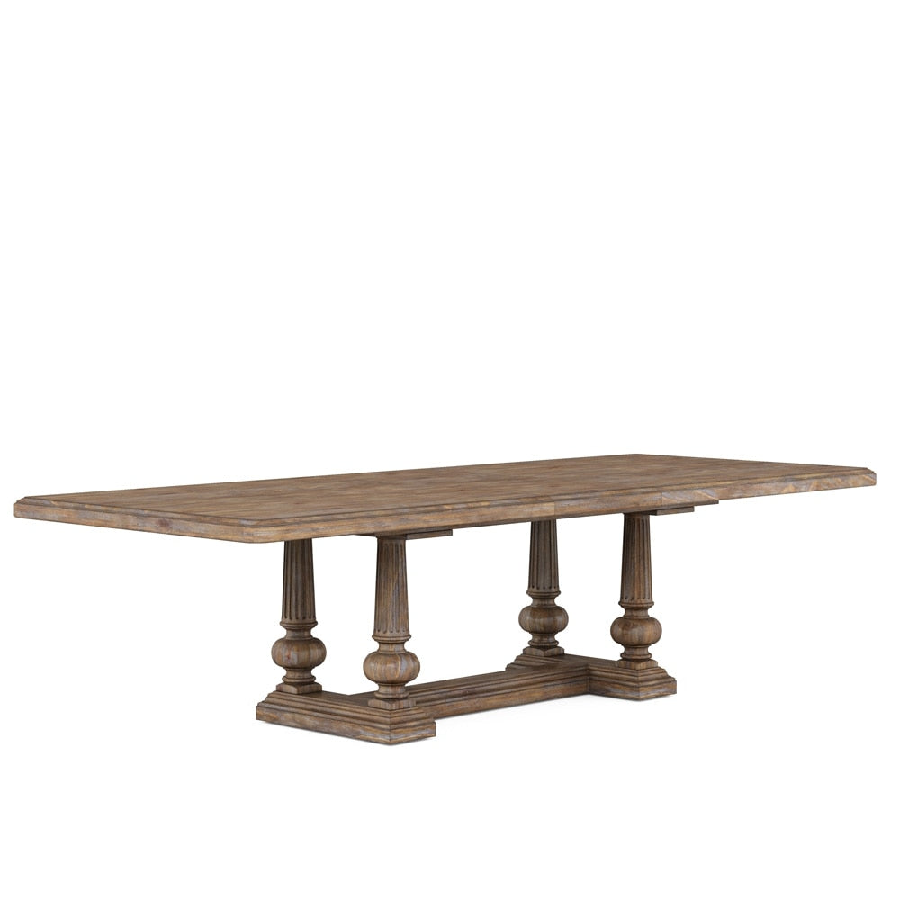 A.R.T. Furniture - Architrave Trestle Dining Table in Brown - 277238-2608 view 3