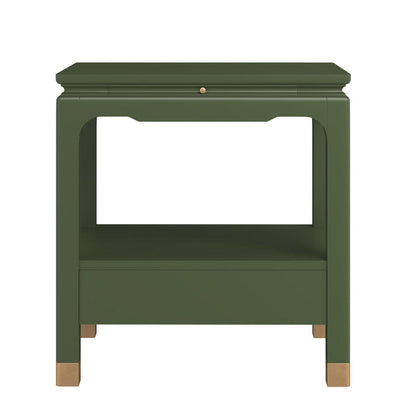 A.R.T. Furniture  - Eave Bedside Table-Darkened Sage  - 436140-1865 view 4