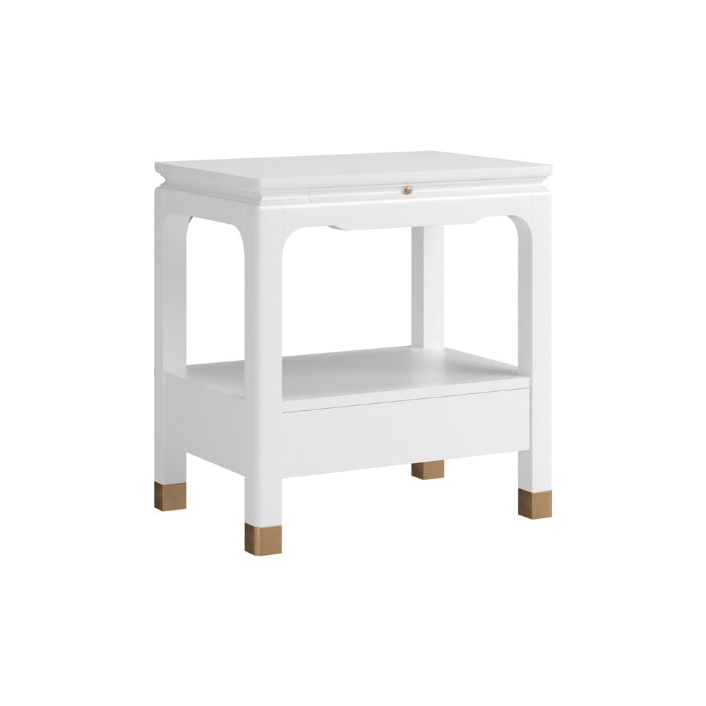 A.R.T. Furniture  - Eave Bedside Table-Uplifting White  - 436140-1866 view 1