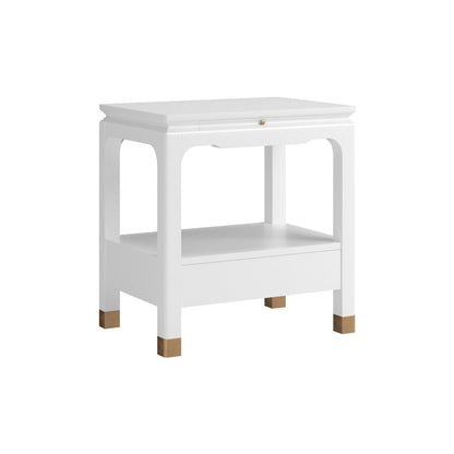 A.R.T. Furniture  - Eave Bedside Table-Uplifting White  - 436140-1866 view 1