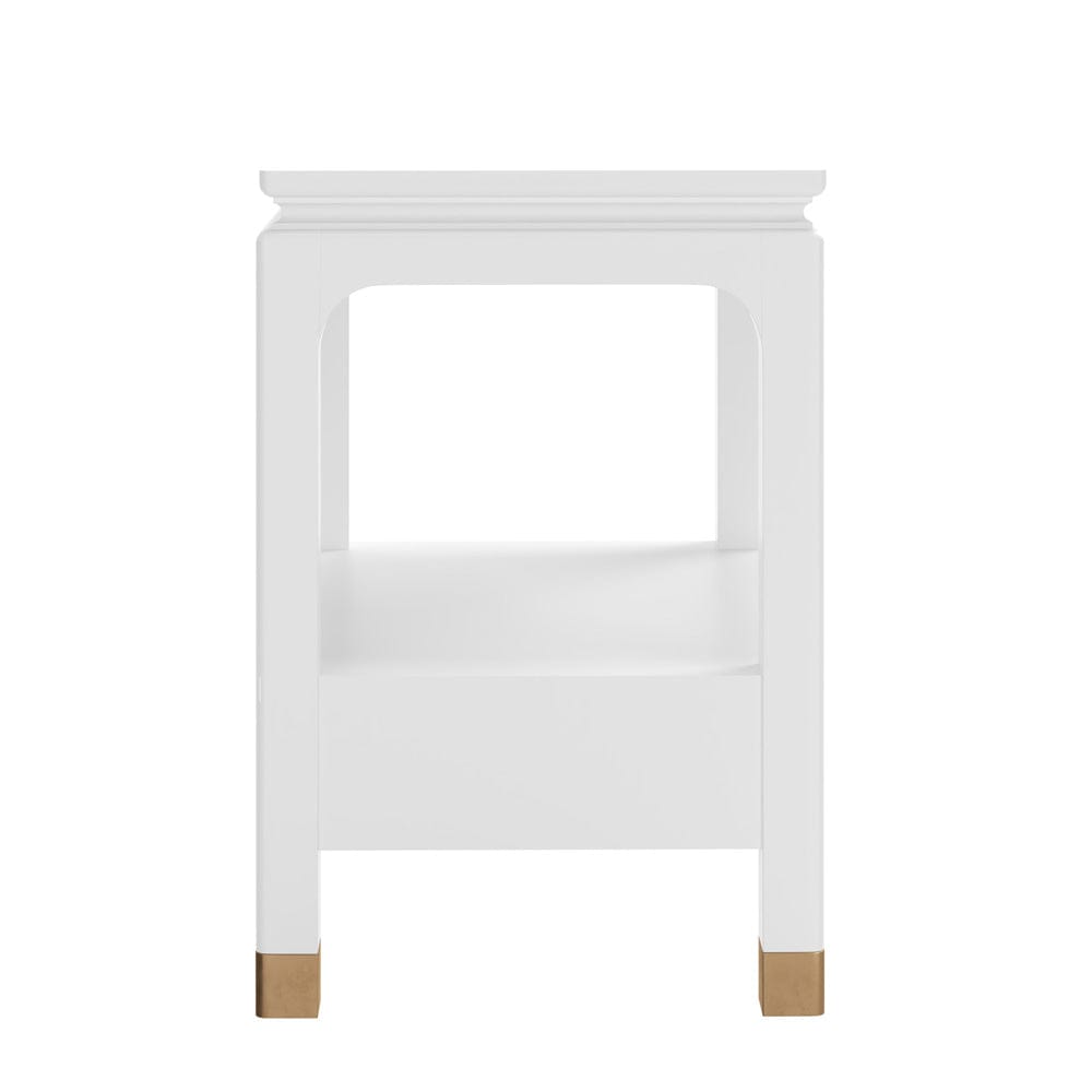 A.R.T. Furniture  - Eave Bedside Table-Uplifting White  - 436140-1866 view 2