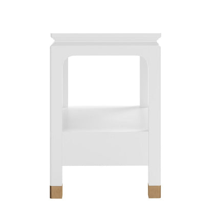A.R.T. Furniture  - Eave Bedside Table-Uplifting White  - 436140-1866 view 2