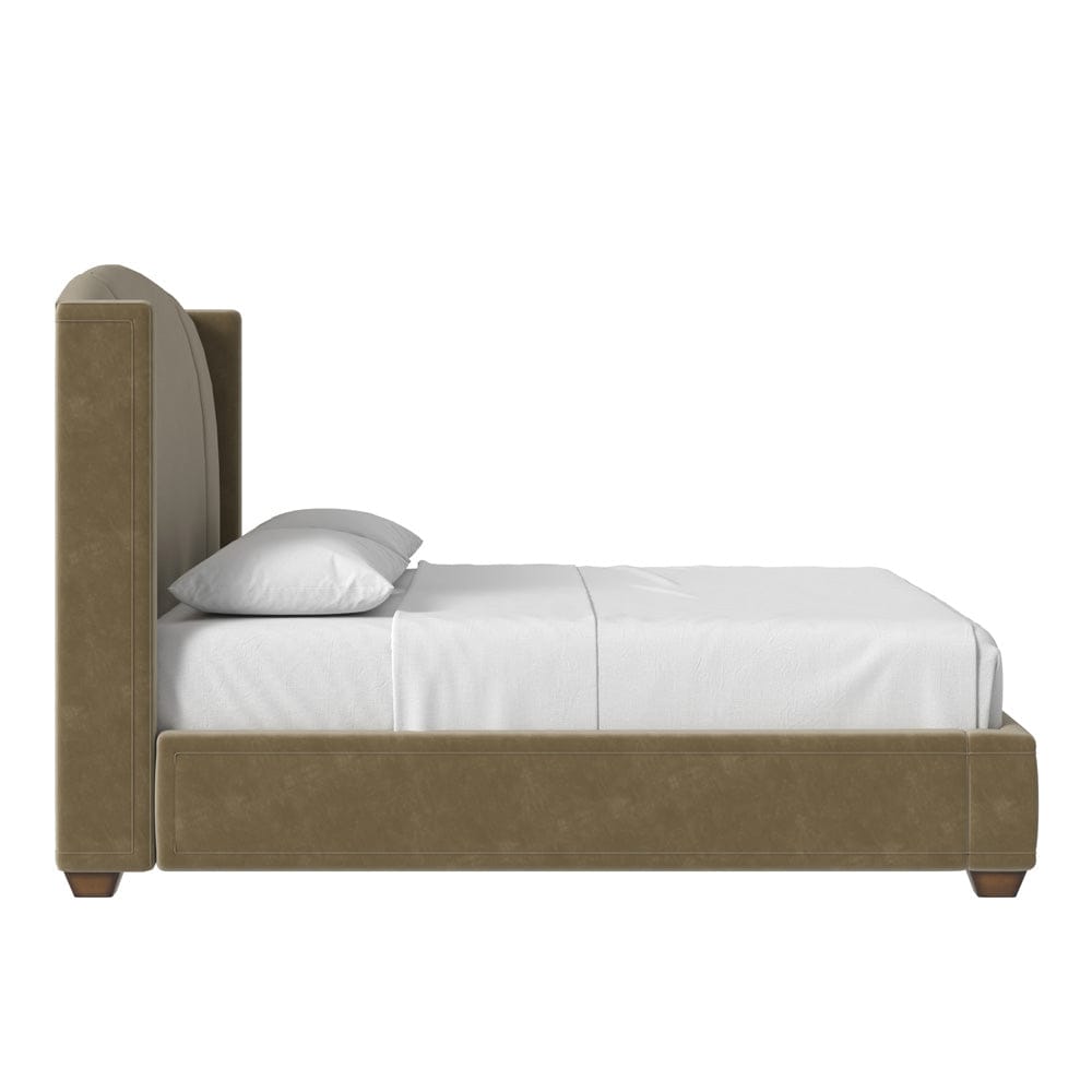 A.R.T. Furniture  - Harbor QN Uph Bed-Camel  - 338125-2731 view 4