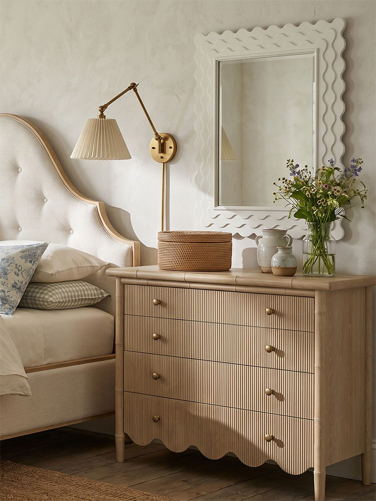 A.R.T. Furniture  - Haven KG Uph Bed-Sundrch Oak  - 339126-2325 view 6