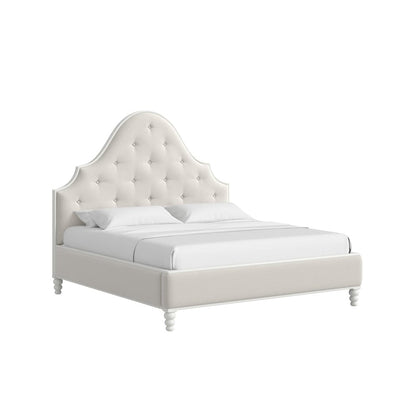 A.R.T. Furniture  - Haven QN Uph Bed-Warm White  - 339125-2367 view 1