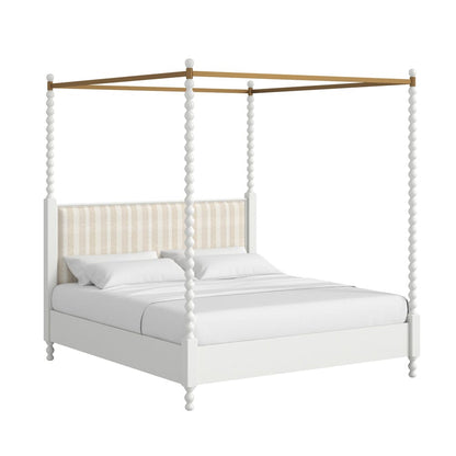 A.R.T. Furniture  - Haven QN Uph Canopy Poster Bed  - 339135-2367CP view 1