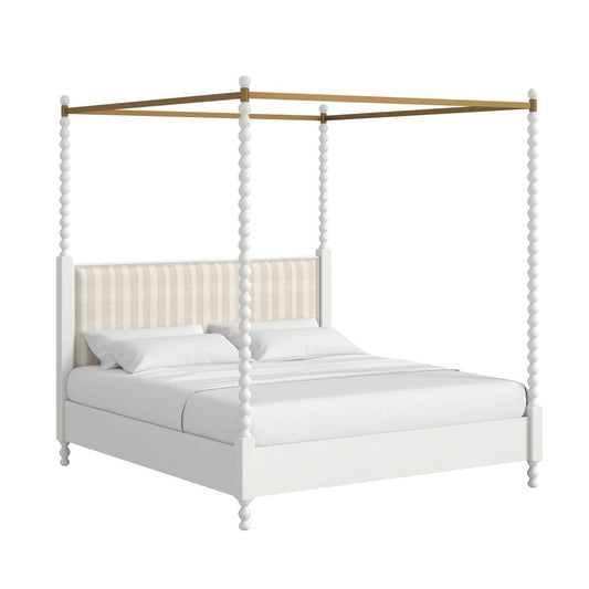 A.R.T. Furniture  - Haven QN Uph Canopy Poster Bed  - 339135-2367CP view 1
