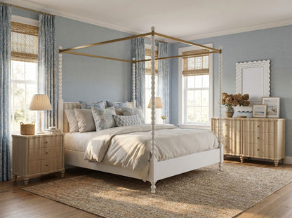 A.R.T. Furniture  - Haven QN Uph Canopy Poster Bed  - 339135-2367CP view 8