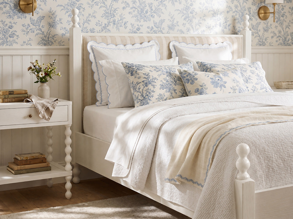 A.R.T. Furniture  - Haven QN Uph Finial Bed  - 339135-2367 view 6