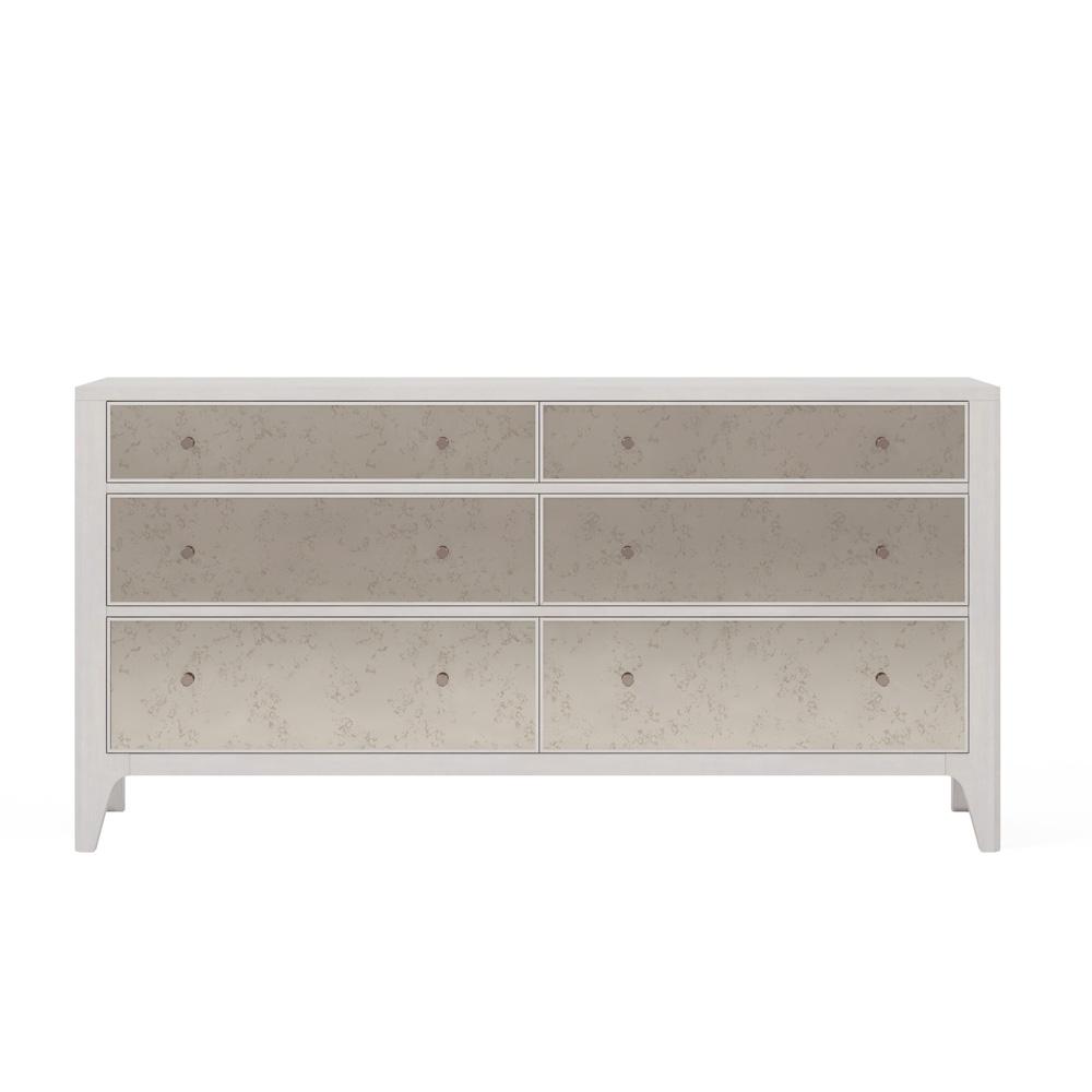 A.R.T. Furniture - Mezzanine 6 Drawer Mirrored Dresser in Light Gray - 325131-2249 view 2