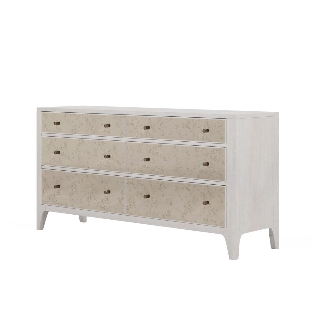 A.R.T. Furniture - Mezzanine 6 Drawer Mirrored Dresser in Light Gray - 325131-2249 view 3