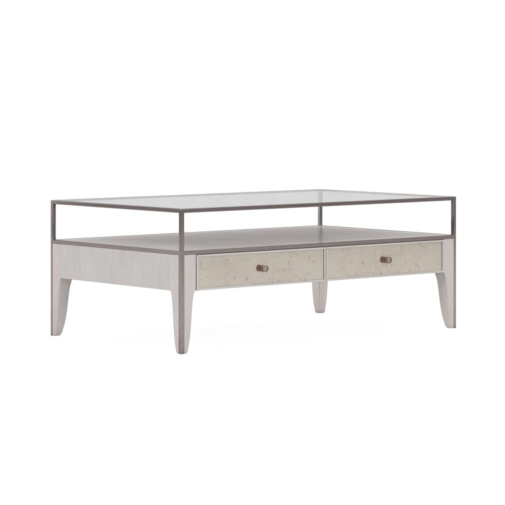 A.R.T. Furniture - Mezzanine Rectangular Cocktail Table in Light Gray - 325320-2249 view 1