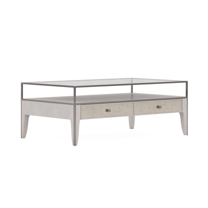 A.R.T. Furniture - Mezzanine Rectangular Cocktail Table in Light Gray - 325320-2249 view 1