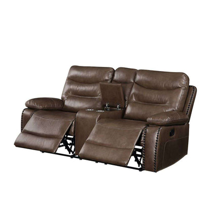ACME Furniture - Aashi Loveseat w/Console (Motion) - 55421 veiw 5