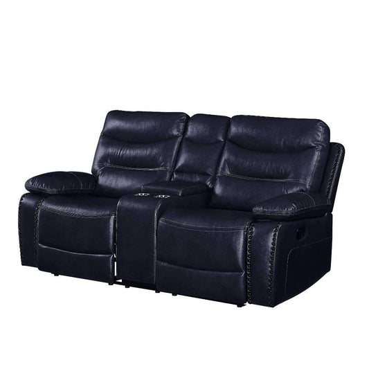 ACME Furniture - Aashi Loveseat w/Console (Motion) - 55371 veiw 1