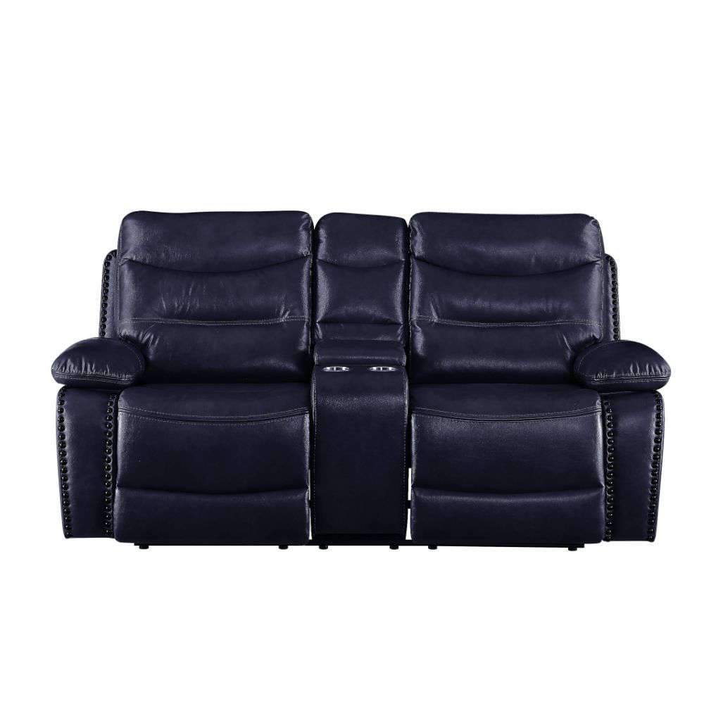 ACME Furniture - Aashi Loveseat w/Console (Motion) - 55371 veiw 2
