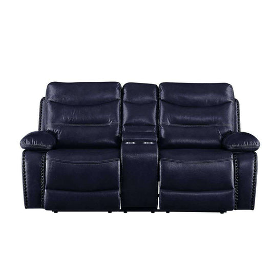 ACME Furniture - Aashi Loveseat w/Console (Motion) - 55371 veiw 2