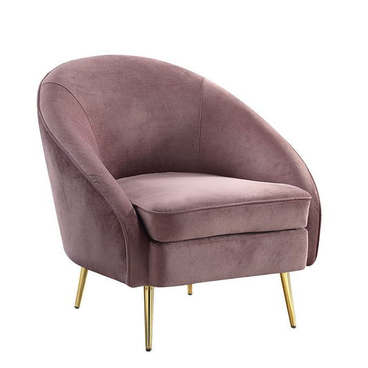 ACME Furniture - Abey - Chair - Pink Velvet - LV00206 view 1