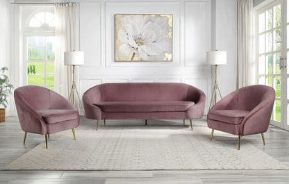 ACME Furniture - Abey - Chair - Pink Velvet - LV00206 view 5